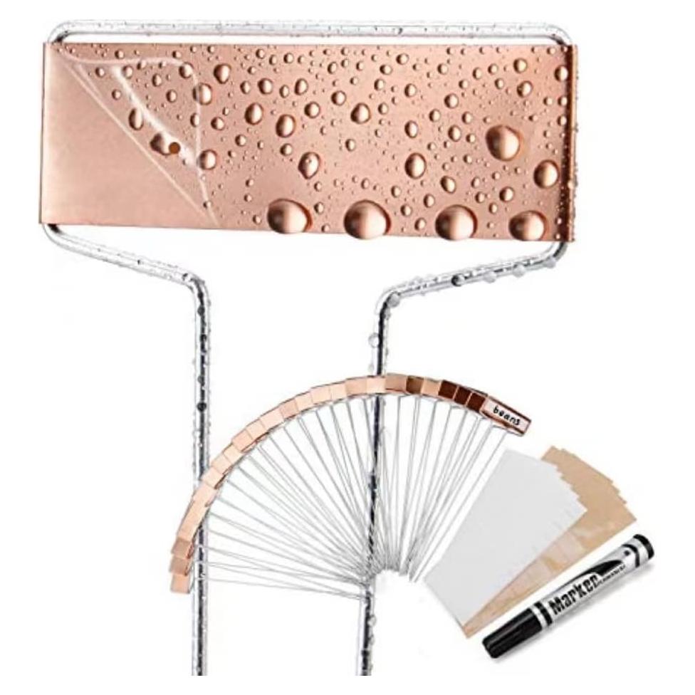 25 Etiquetas de Cobre para Plantas Wanapure 10" Resistentes