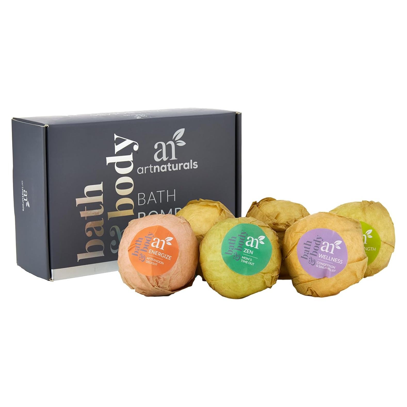 Conjunto de Bombas de Baño ArtNaturals - 6 Unidades