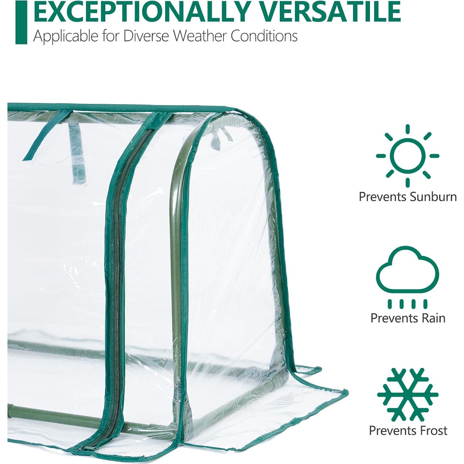 Mini Invernadero de Mesa SUMGROW 58.4x30.5x42 cm para Jardín