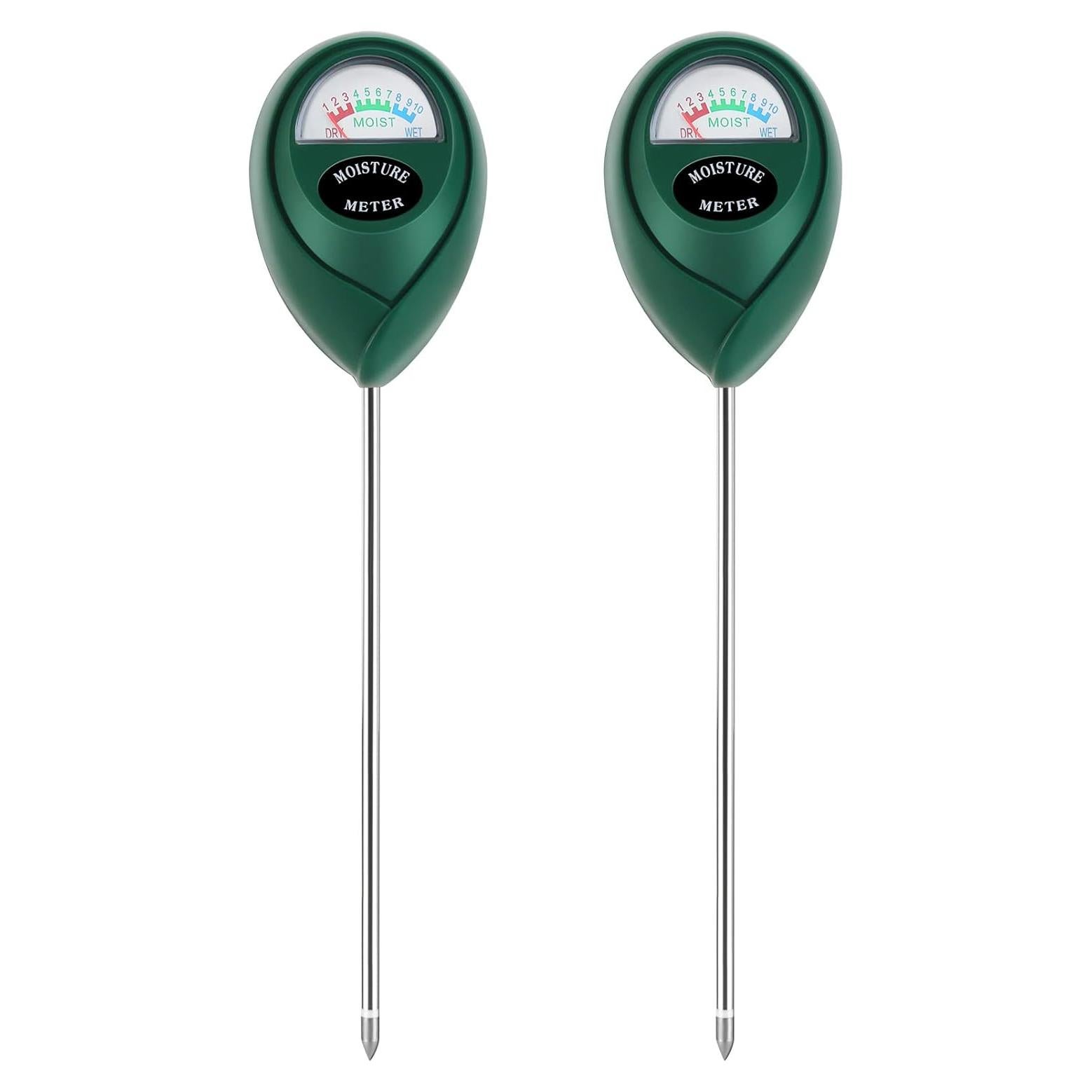 Medidor de Humedad de Suelo Thlevel Verde - 2 Paquetes