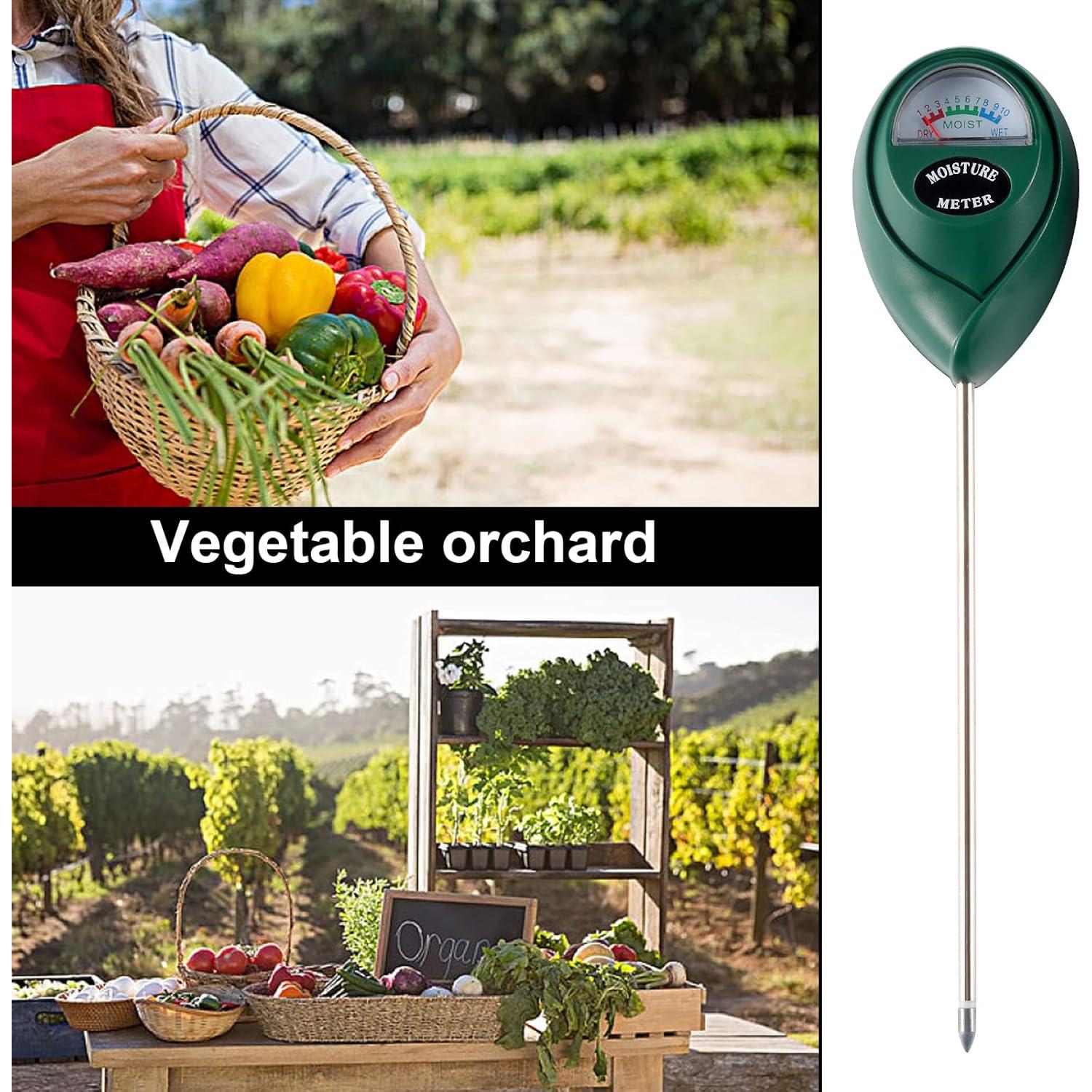 Medidor de Humedad del Suelo Fpxnb 2 Piezas Interior y Exterior