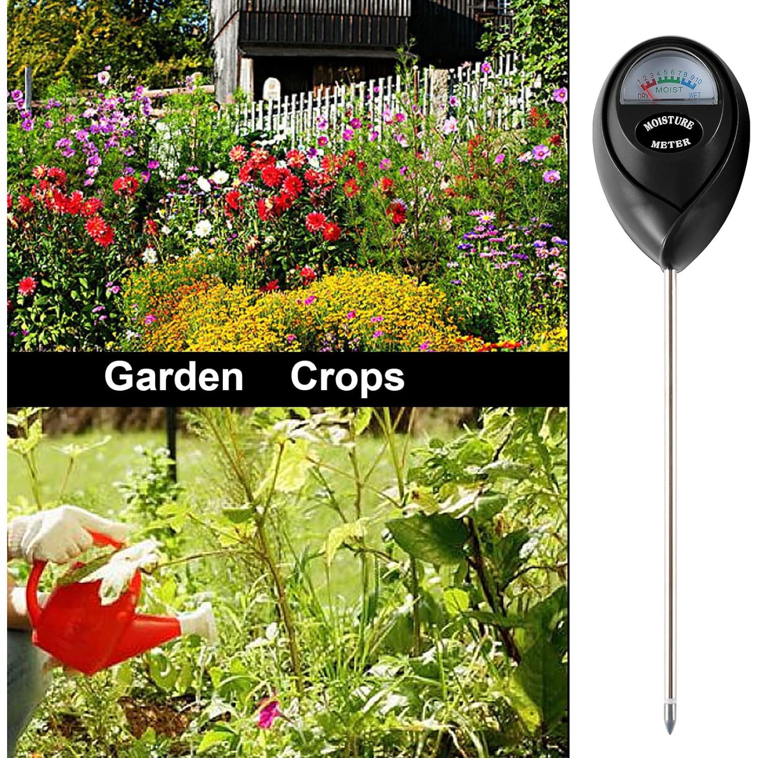 Medidor de Humedad del Suelo Fpxnb 2 Piezas Interior y Exterior