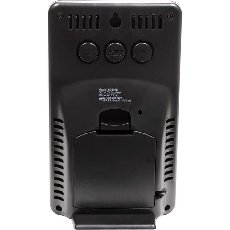 Medidor de Lluvia Inalámbrico AcuRite 02446M con Alarma y LCD