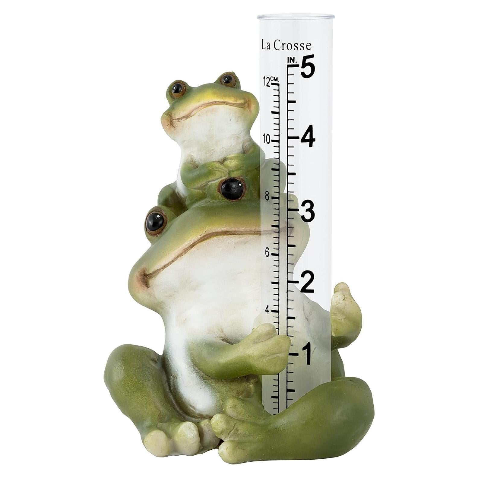 Medidor de Lluvia La Crosse 704-4114 Rana 12.7 cm Verde