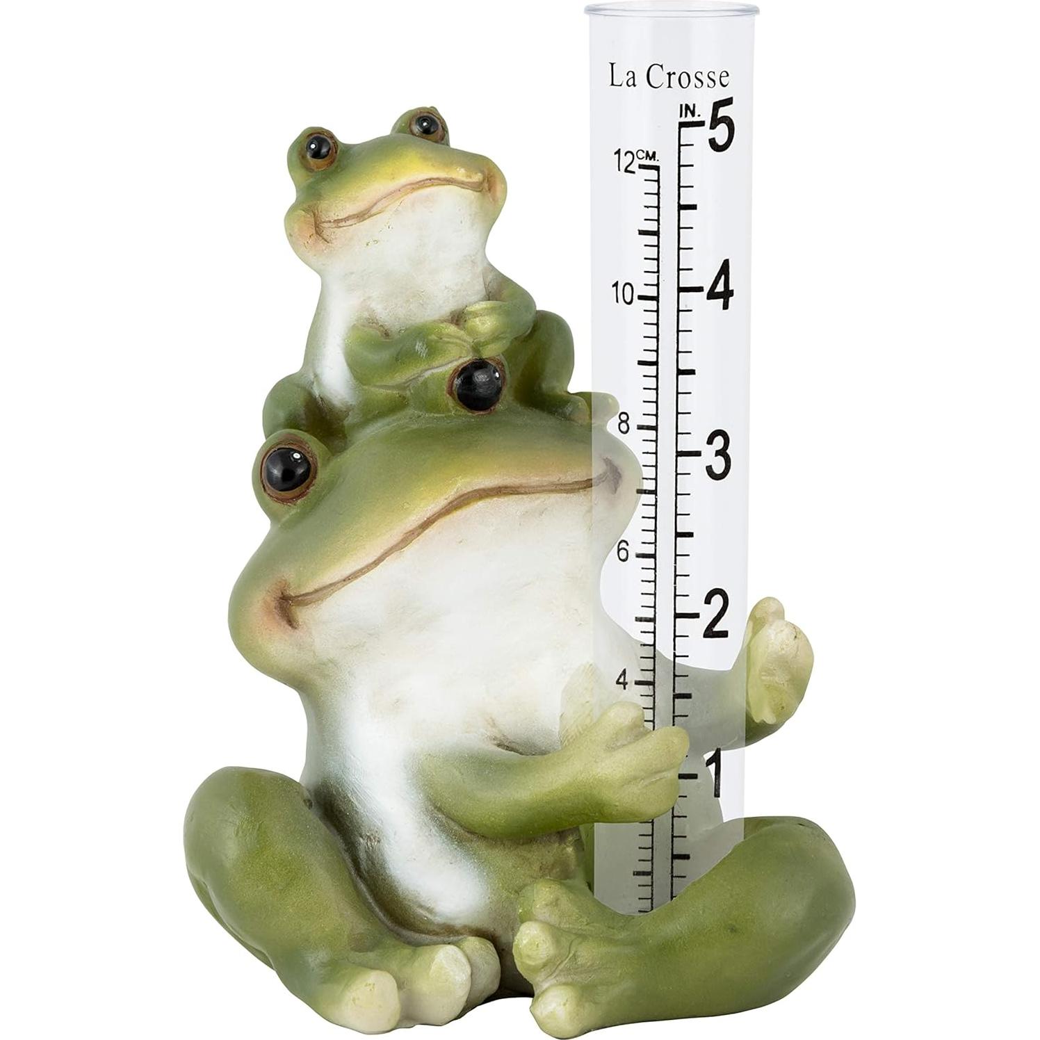 Medidor de Lluvia La Crosse 704-4114 Rana 12.7 cm Verde