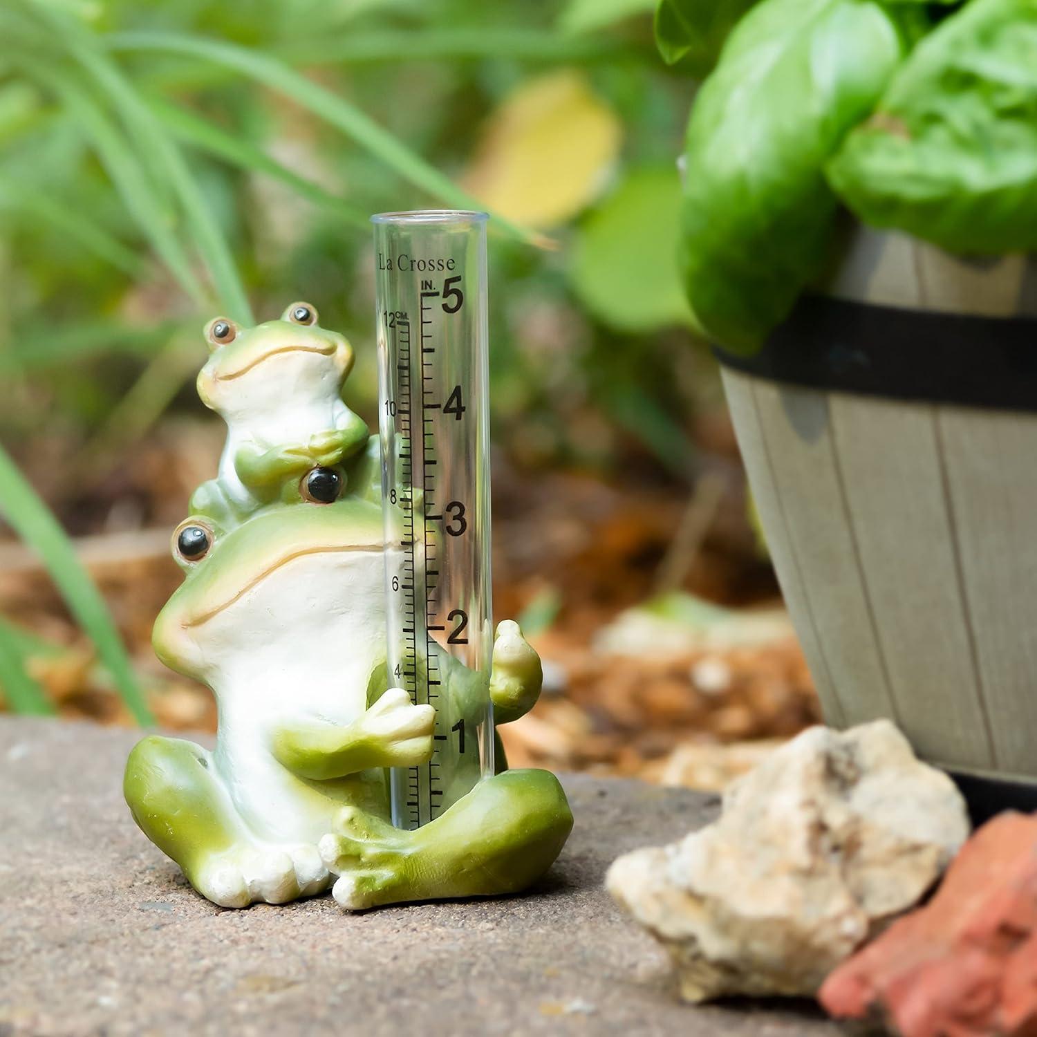 Medidor de Lluvia La Crosse 704-4114 Rana 12.7 cm Verde