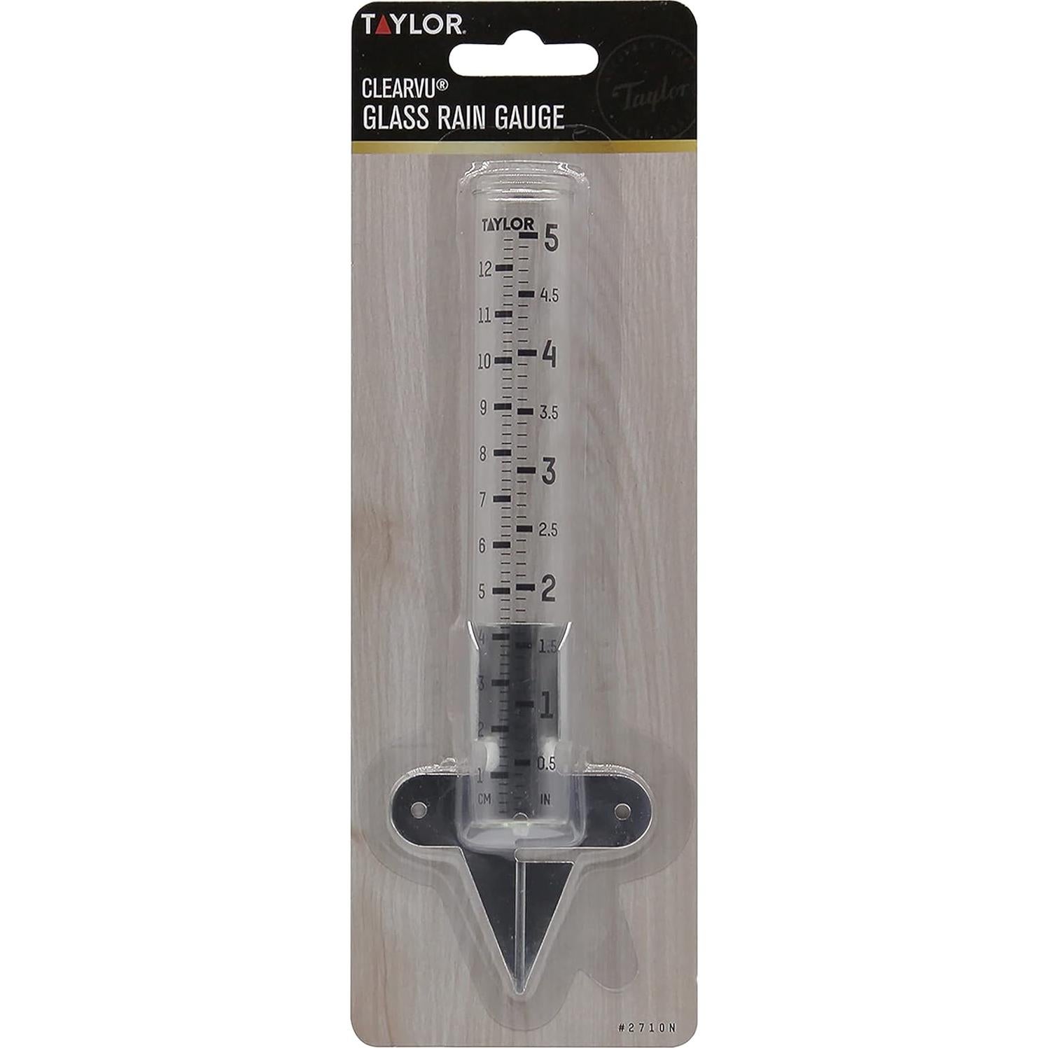 Medidor de Lluvia Taylor 2710N2 - Paquete de 2, 12.7 cm