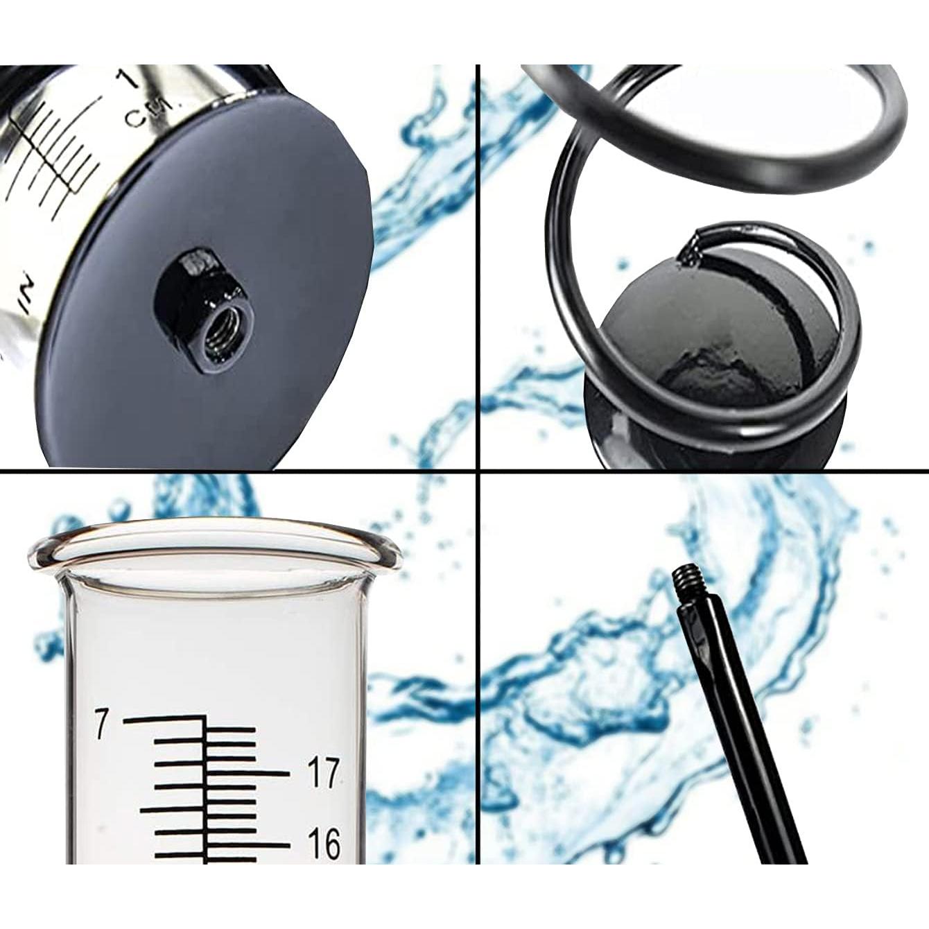 Medidor de Lluvia BIUWING con Estaca, 12.7 cm, Jardín