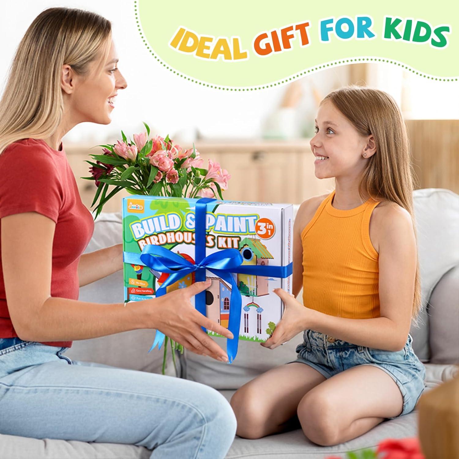 Kit de Casas para Aves JMMICO - 3 Piezas, Manualidades para Niños