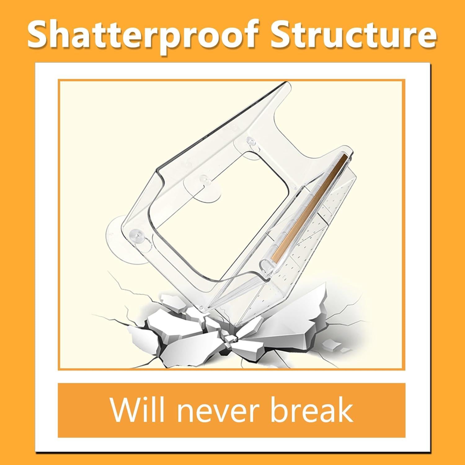 Comedero para Aves de Ventana LUJII Transparente 4 Tazas