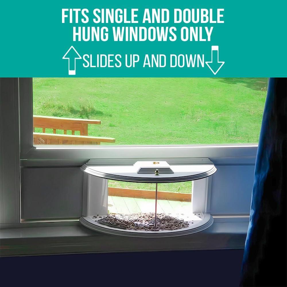 Alimentador de Aves de Ventana Kennels & Kats 63x28 cm