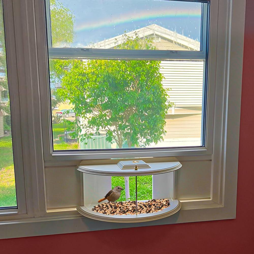 Alimentador de Aves de Ventana Kennels & Kats 63x28 cm