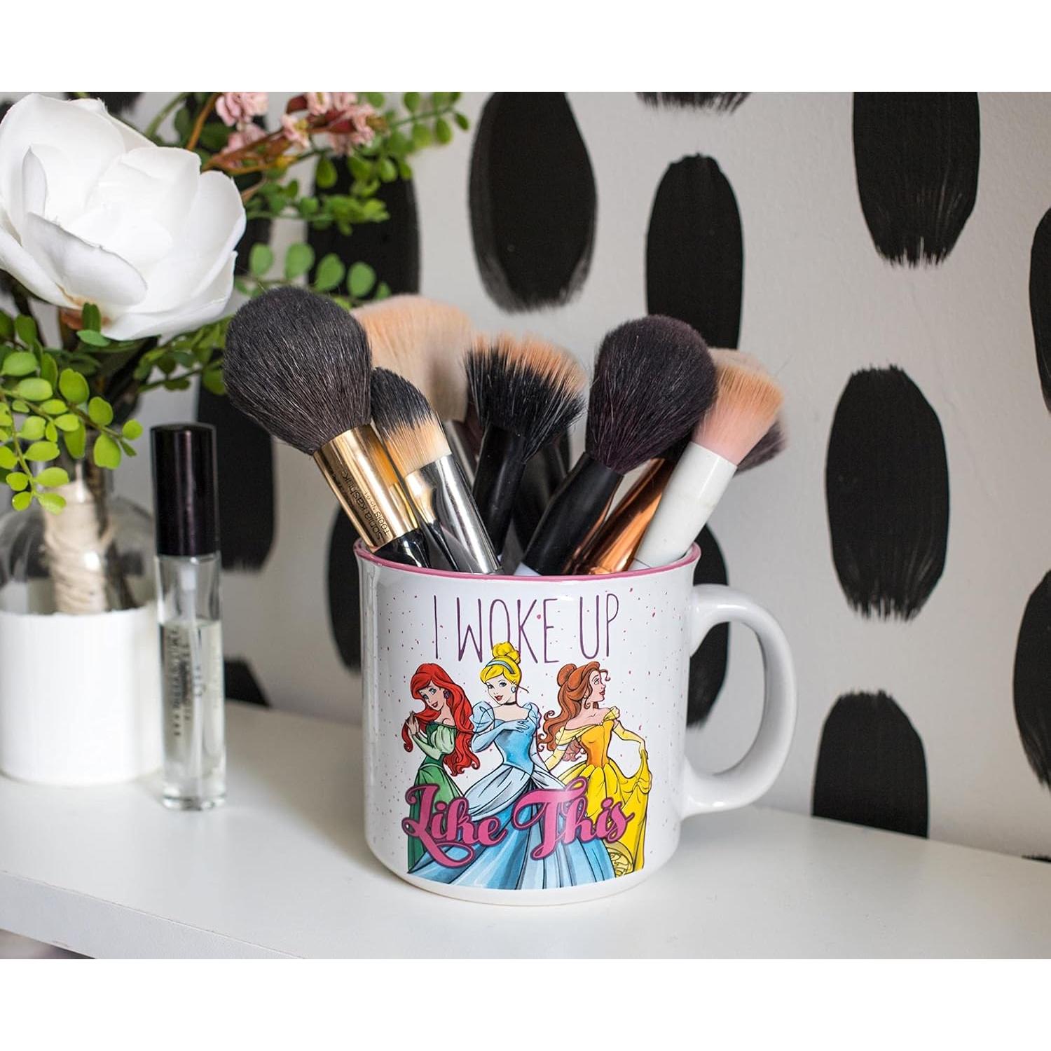 Taza Camper Cerámica Disney Princesas 600ml Silver Buffalo