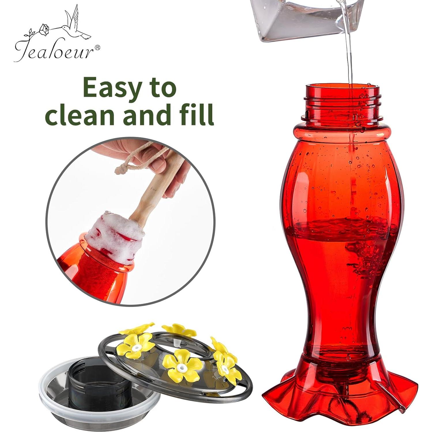 Alimentador de Colibríes Jealoeur 0.5 kg Colgante Rojo