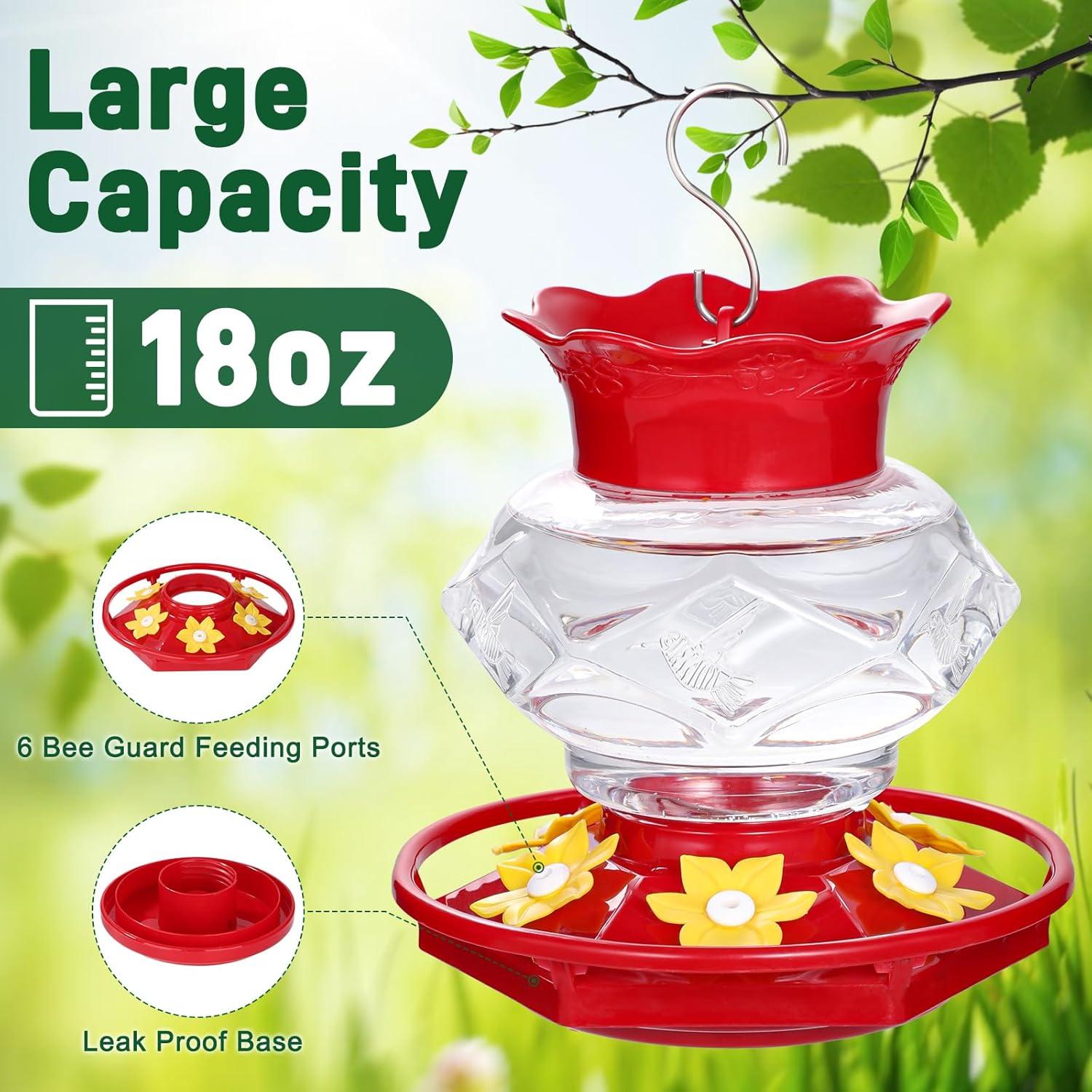 Comedero para Colibríes Fchstaer 510 ml A Prueba de Abejas