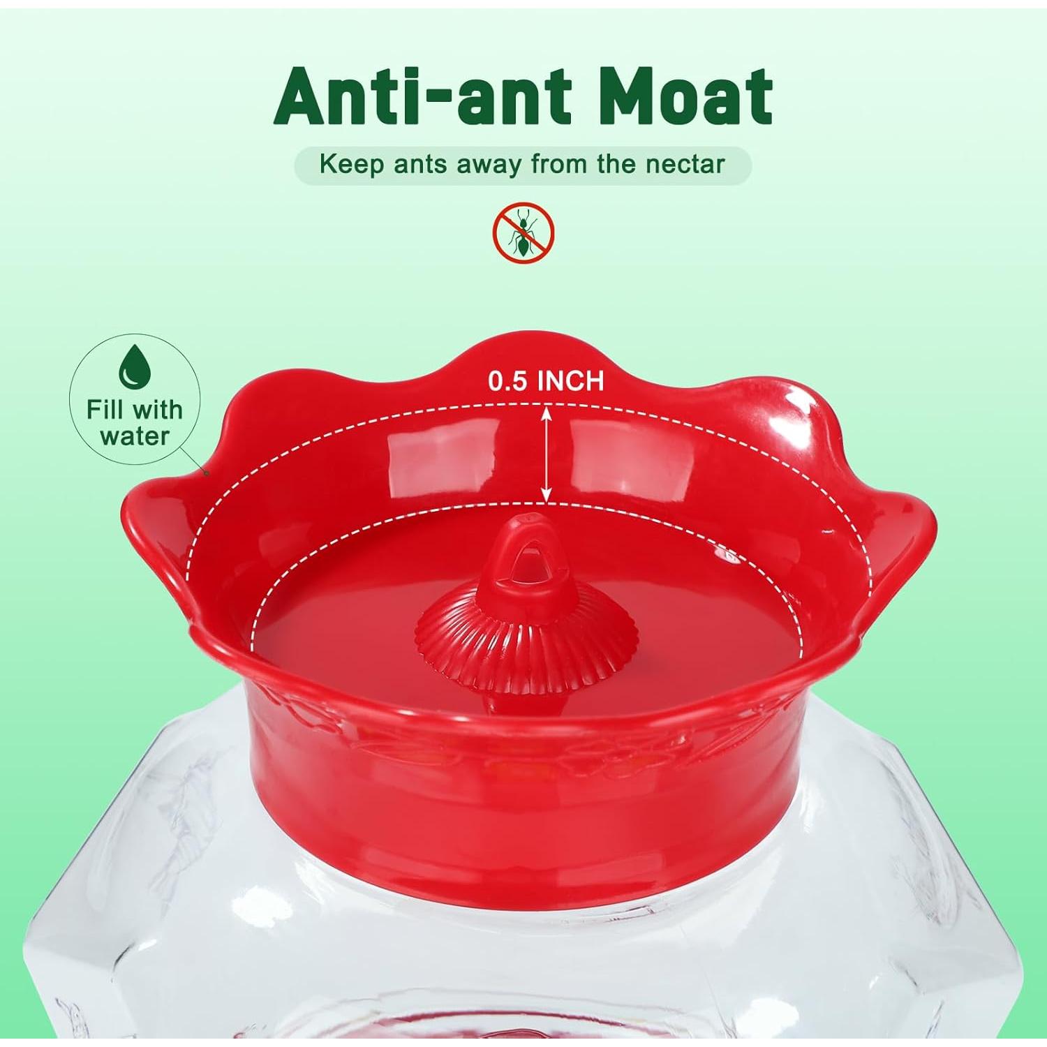 Comedero para Colibríes Fchstaer 510 ml A Prueba de Abejas