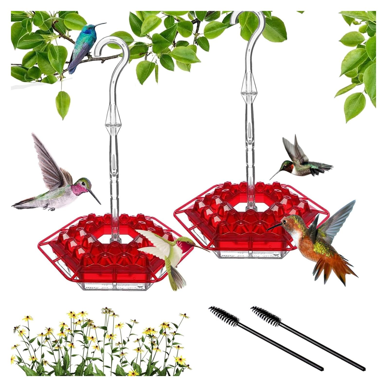 Alimentador de Colibrí Gallagher 30 Puertos 311.84 ml Rojo