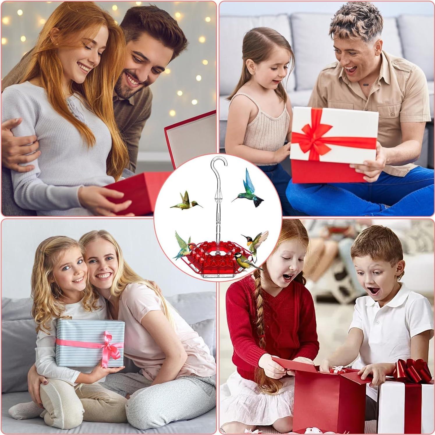 Alimentador de Colibrí Gallagher 30 Puertos 311.84 ml Rojo