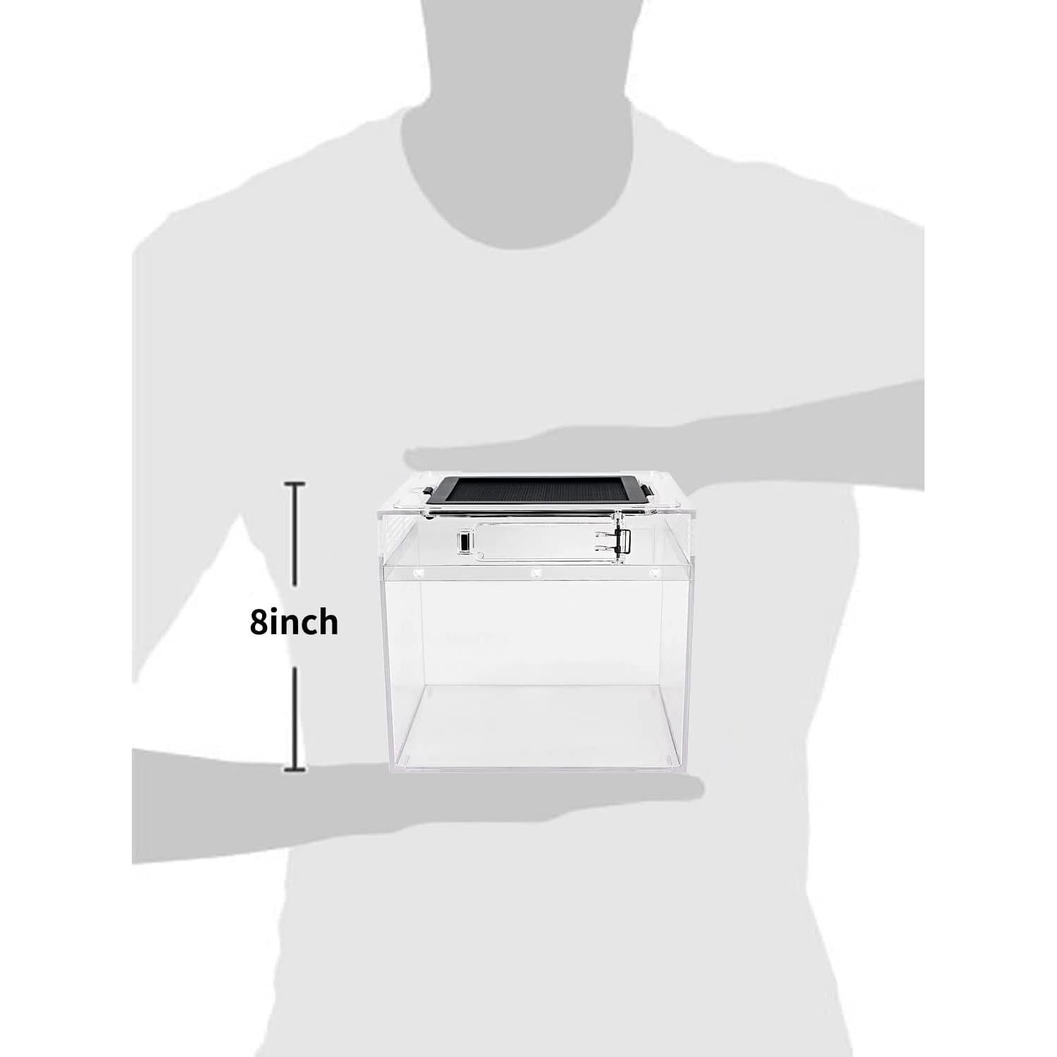 Mini Terrario para Reptiles Crecimiento de Reptiles 20.32 cm