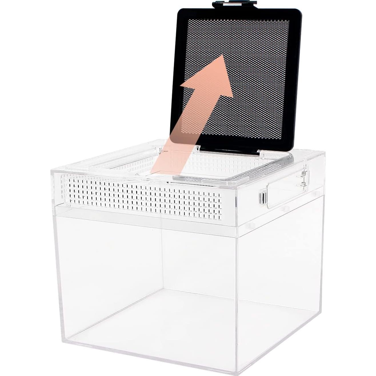 Mini Terrario para Reptiles Crecimiento de Reptiles 20.32 cm