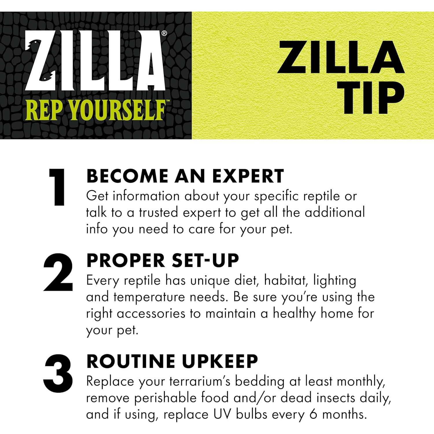 Ladrillo de Cáscara de Coco Zilla 100% Orgánico para Reptiles