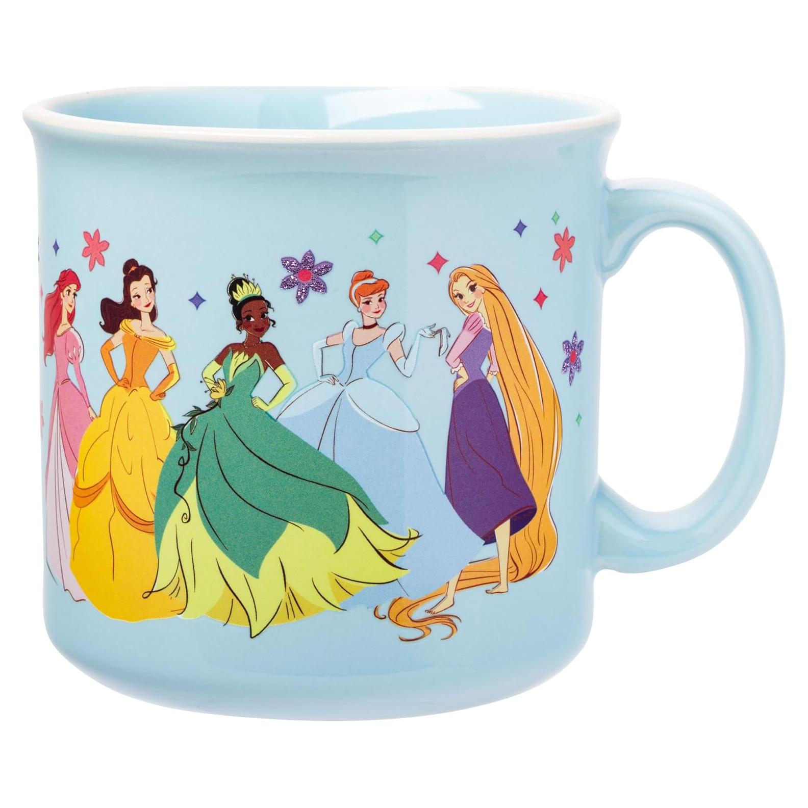 Taza Cerámica Disney Princesas 591 ml Silver Buffalo