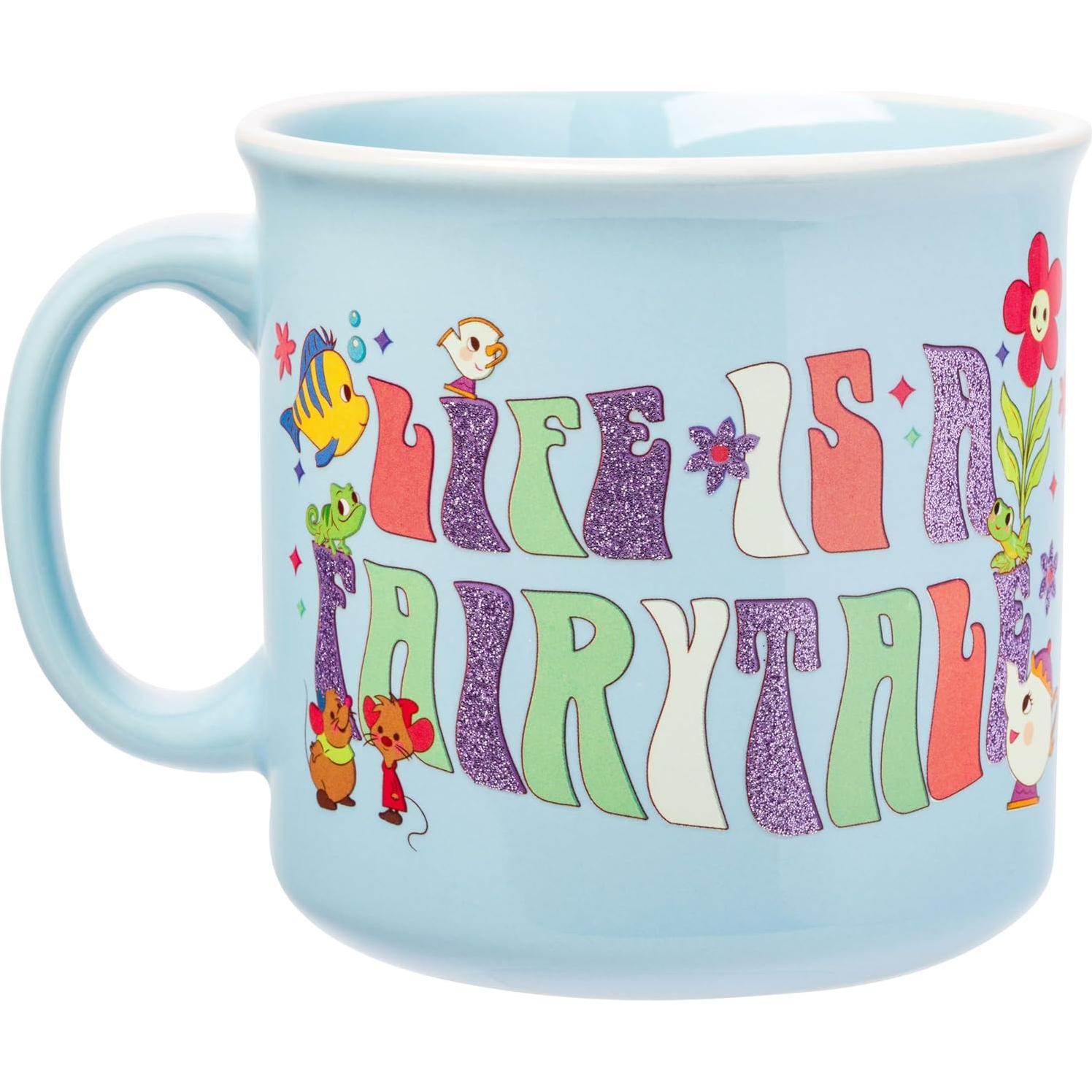 Taza Cerámica Disney Princesas 591 ml Silver Buffalo