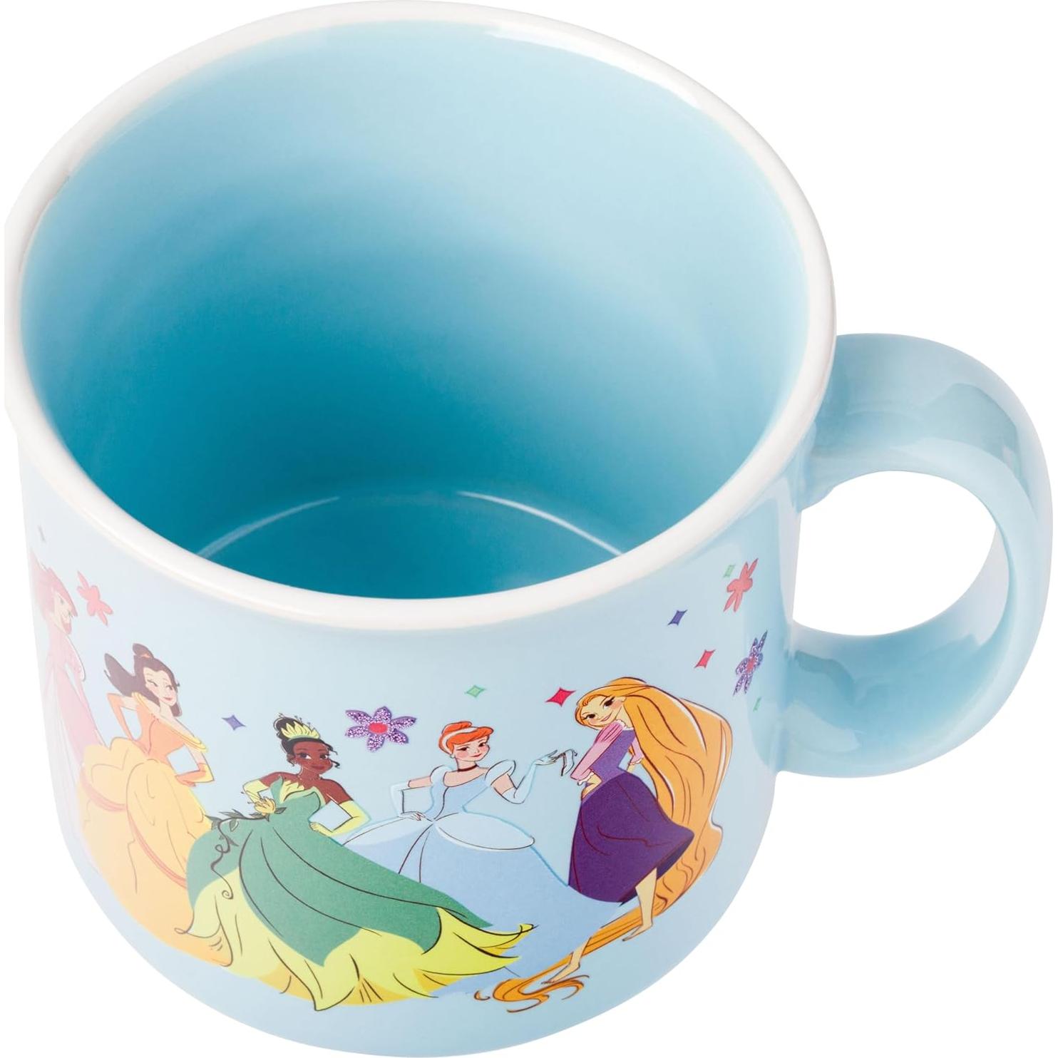 Taza Cerámica Disney Princesas 591 ml Silver Buffalo