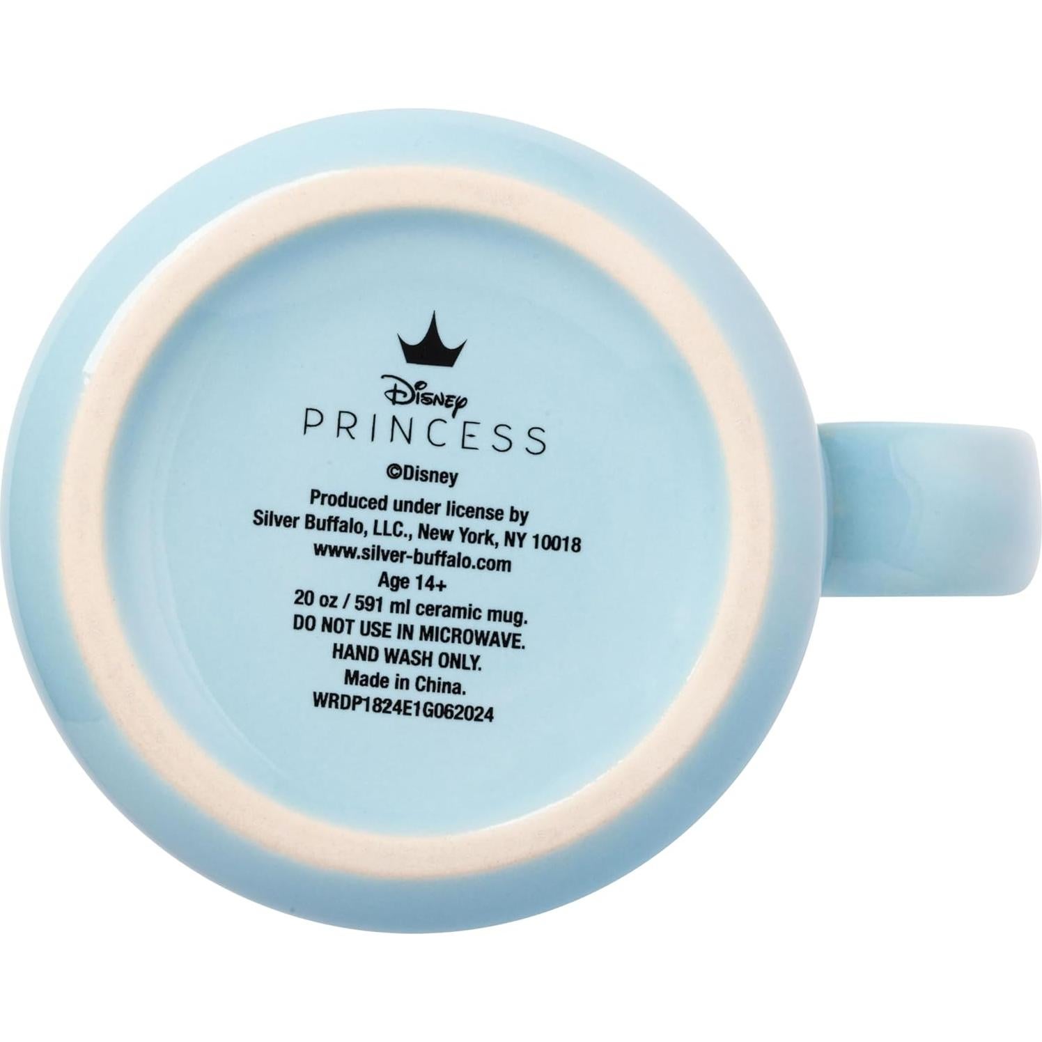 Taza Cerámica Disney Princesas 591 ml Silver Buffalo