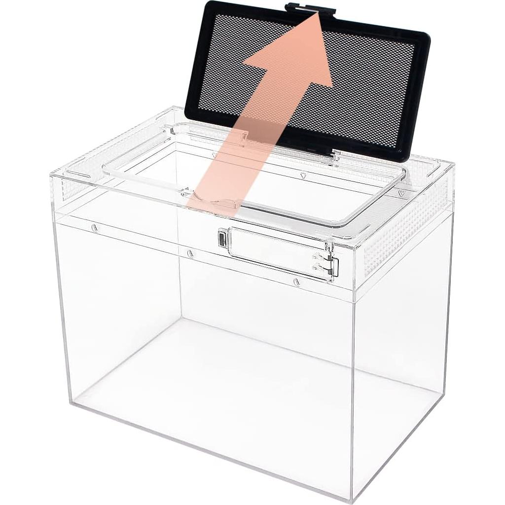 Mini Terrario para Reptiles Crecimiento de Reptiles 30 cm