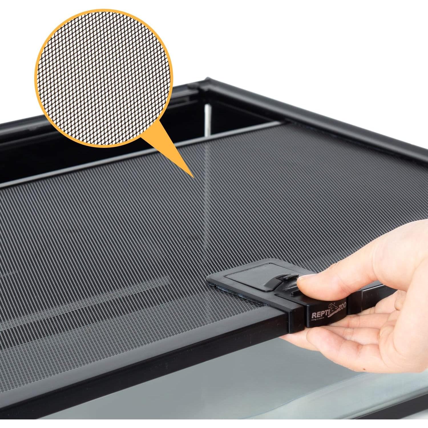 Terrario de Vidrio REPTIZOO 50.8x30.5x15.2 cm para Reptiles