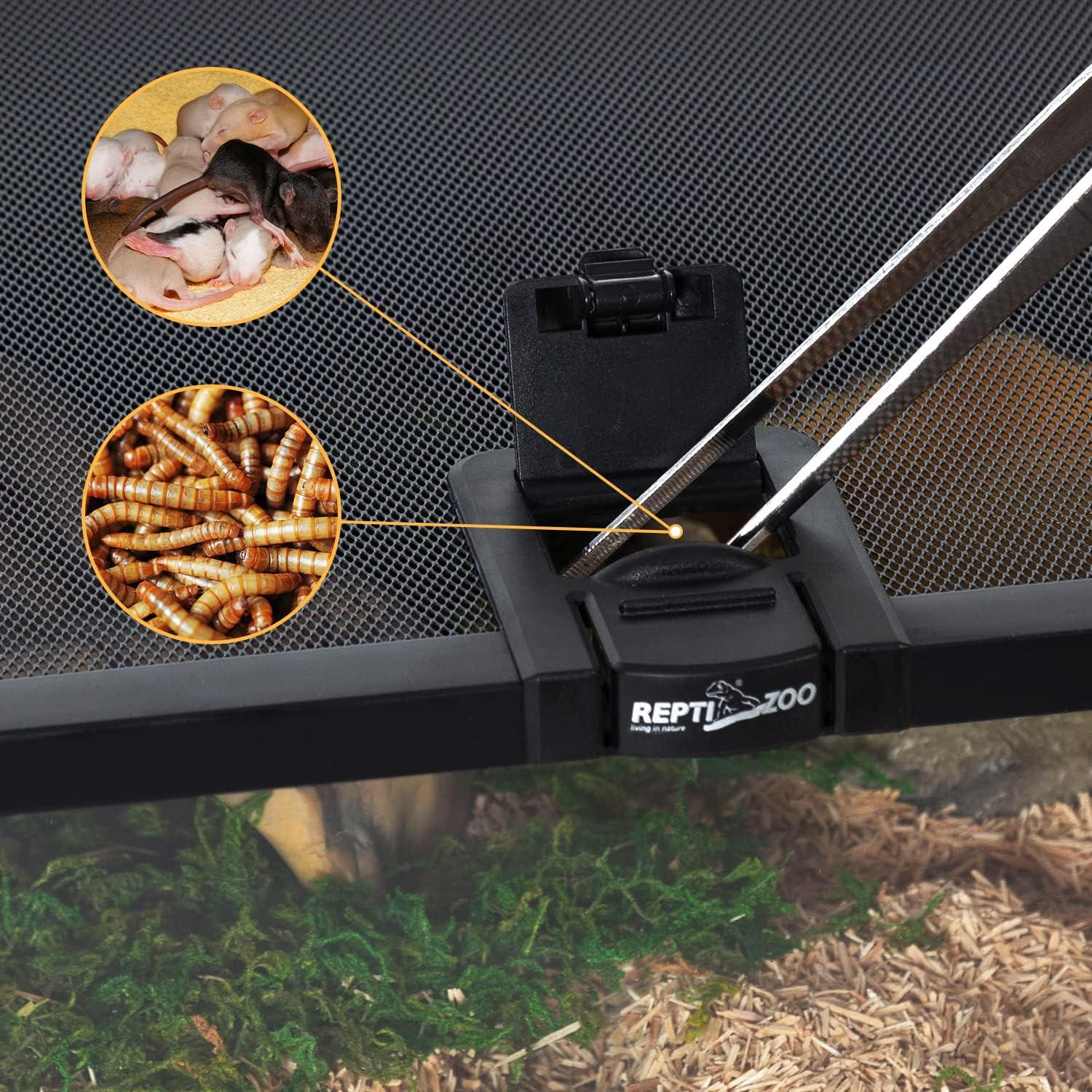 Terrario de Vidrio REPTIZOO 50.8x30.5x15.2 cm para Reptiles