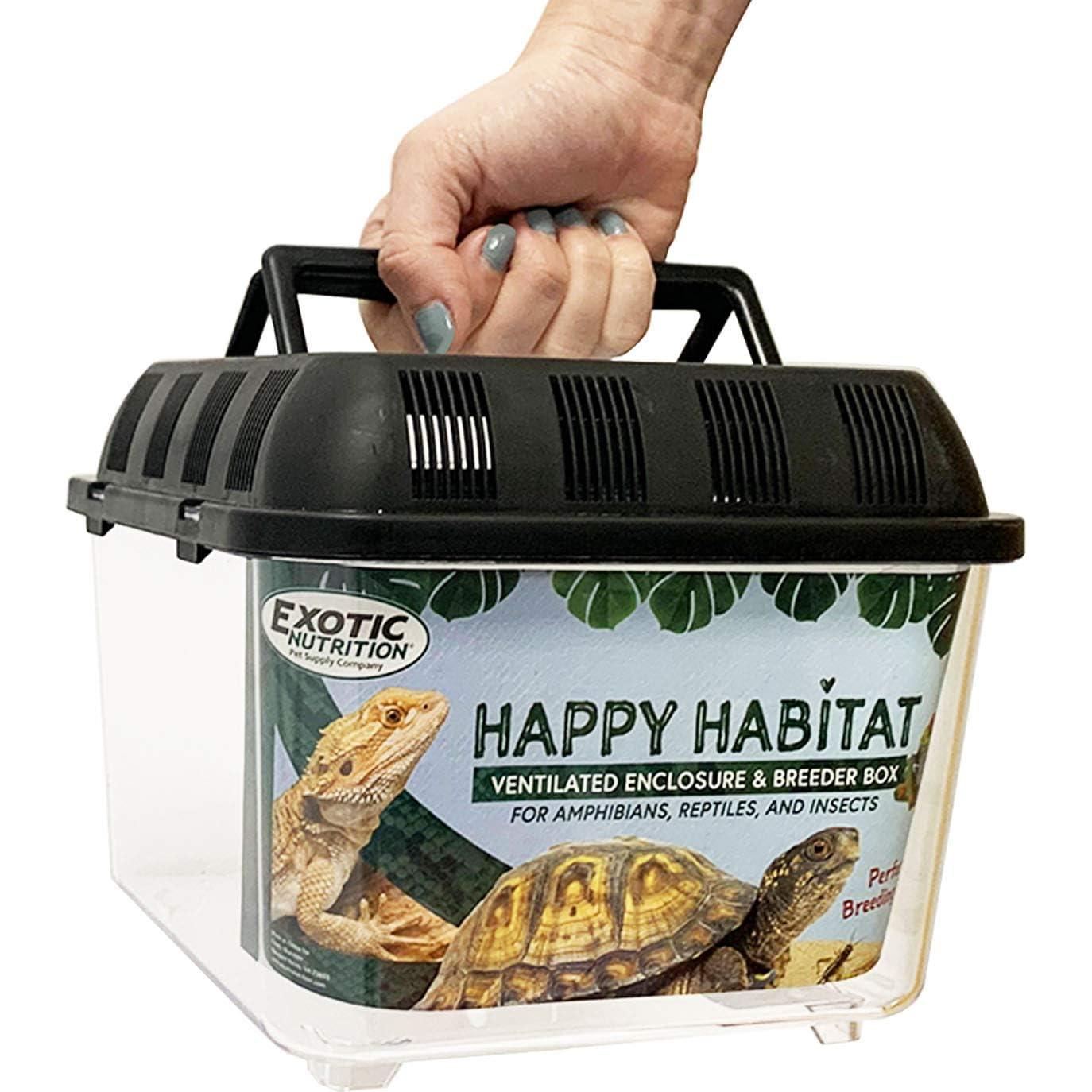 Hábito Feliz Terrario Estándar Exotic Nutrition 20x20 cm