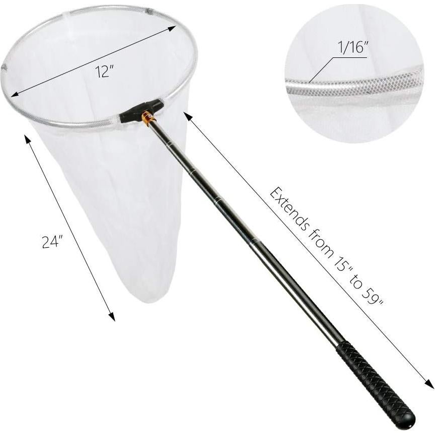 Red de Insectos y Mariposas RESTCLOUD 12" (30.48 cm) Telescópica