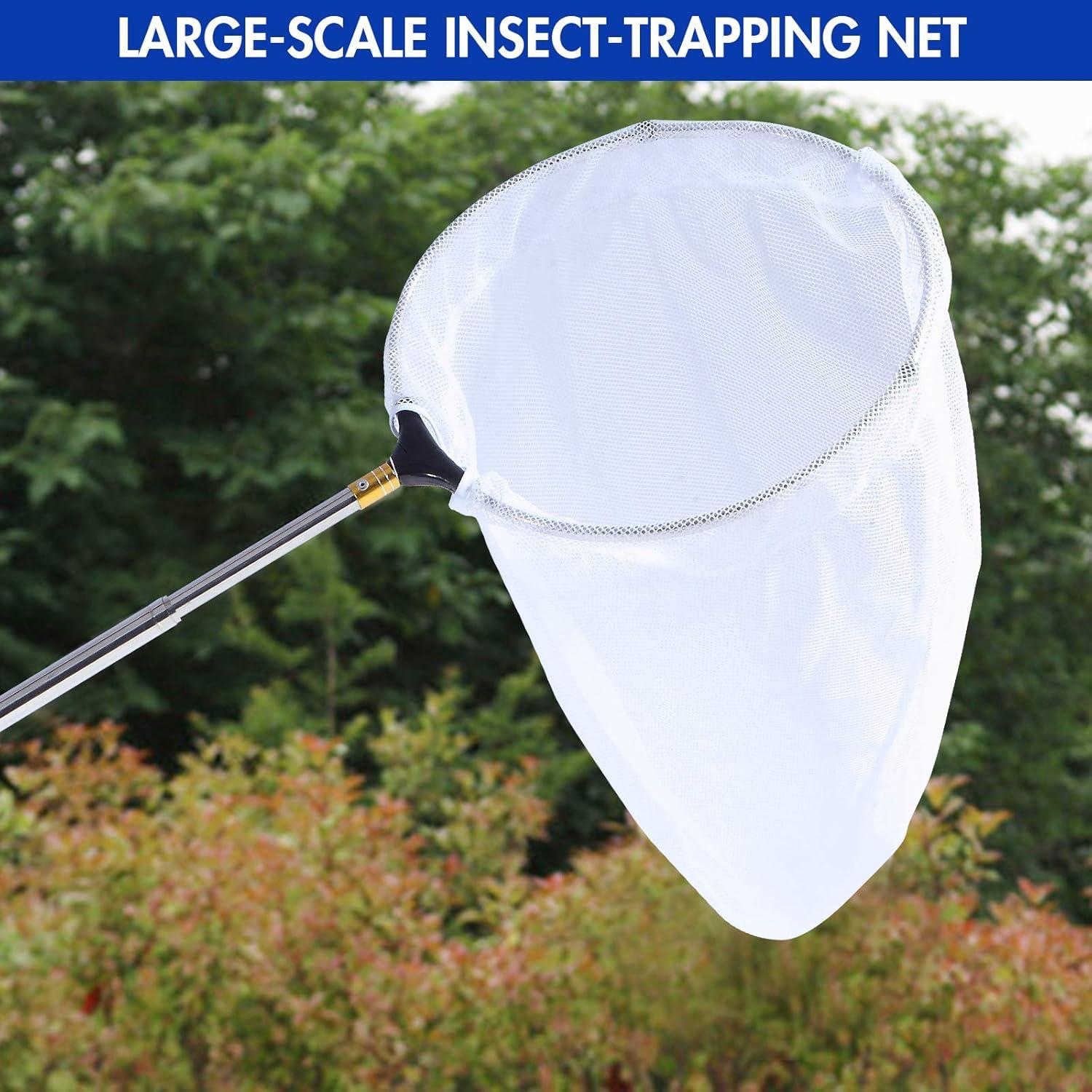 Red de Mariposas Telescópica Rngeo Acero Inoxidable 38-178 cm