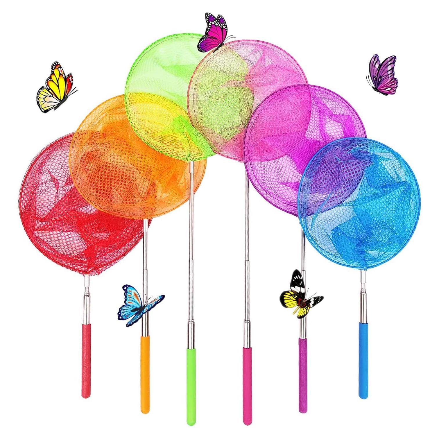 Paquete de 6 Redes Telescópicas para Insectos NatureNet