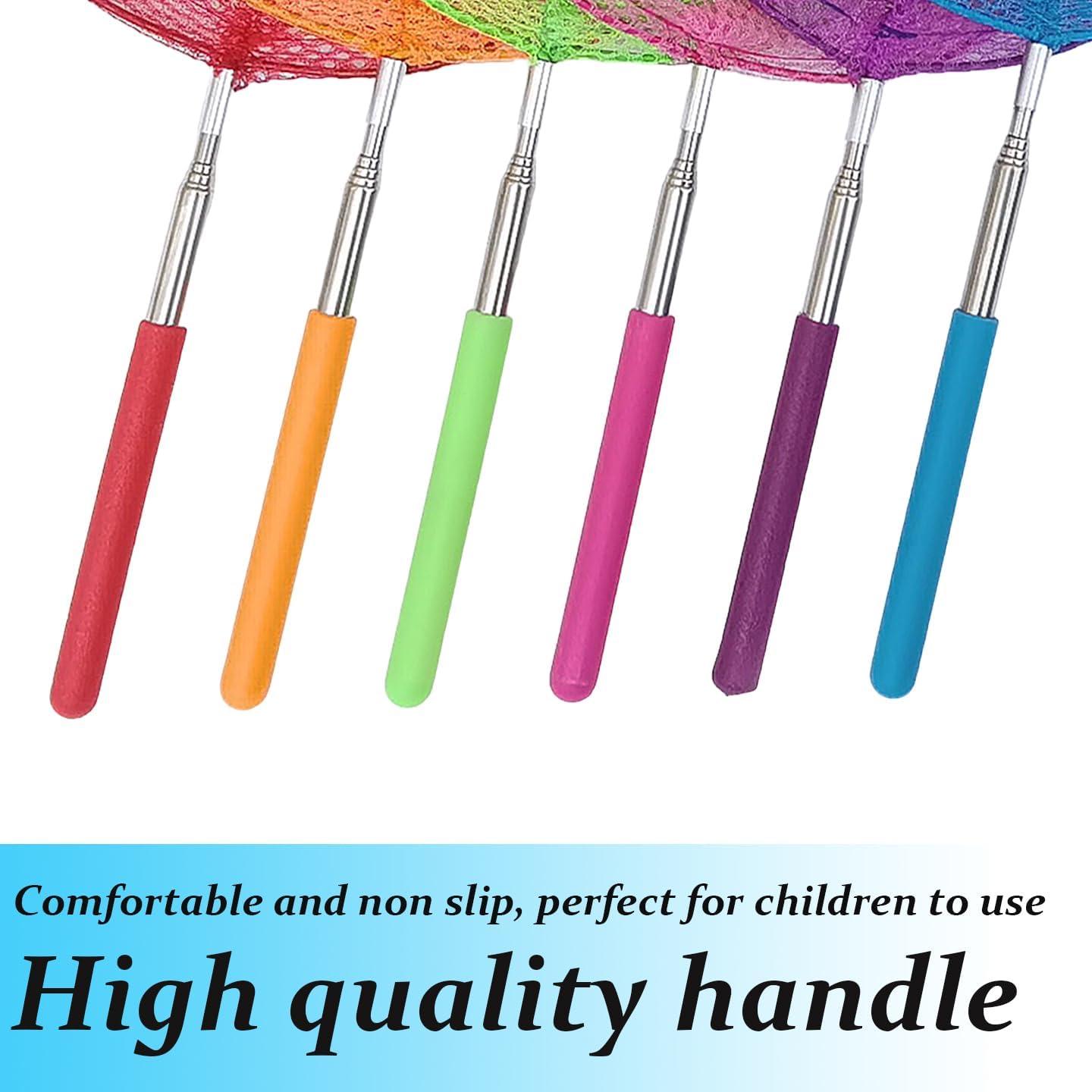 Paquete de 6 Redes Telescópicas para Insectos NatureNet