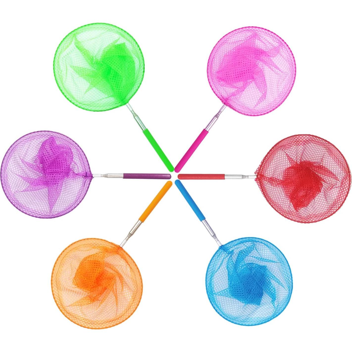 Paquete de 6 Redes Telescópicas para Insectos NatureNet