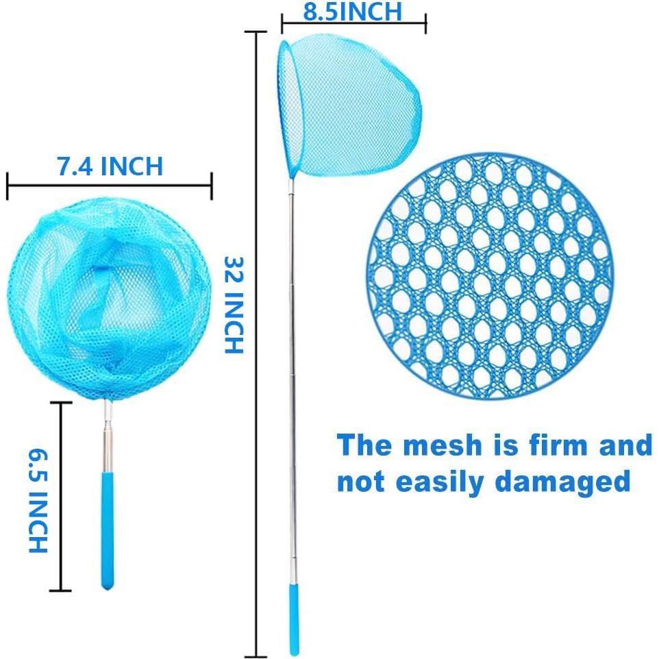 Shindel 6 Redes Telescópicas para Insectos y Mariposas 81 cm
