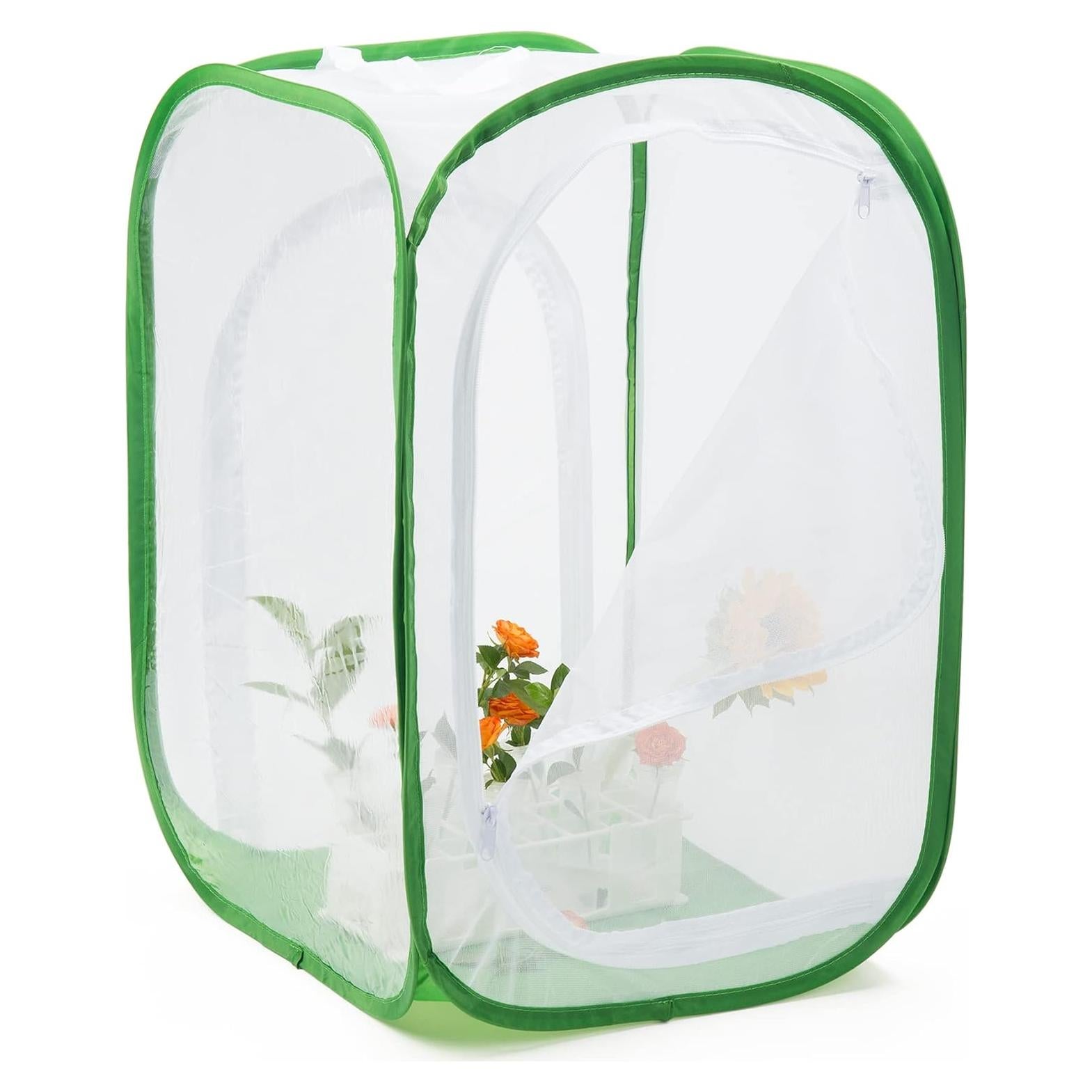 Jaula Hábitat para Mariposas Monarca Restcloud 39.9x39.9x61cm