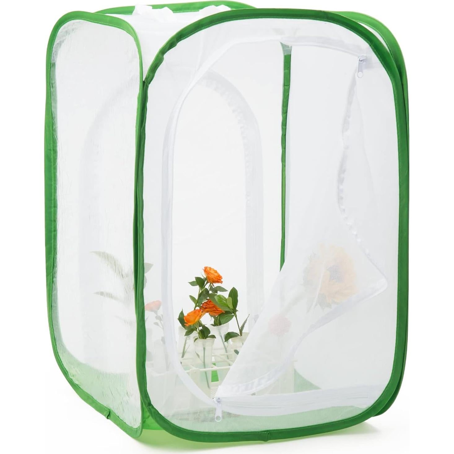 Jaula Hábitat para Mariposas Monarca Restcloud 39.9x39.9x61cm