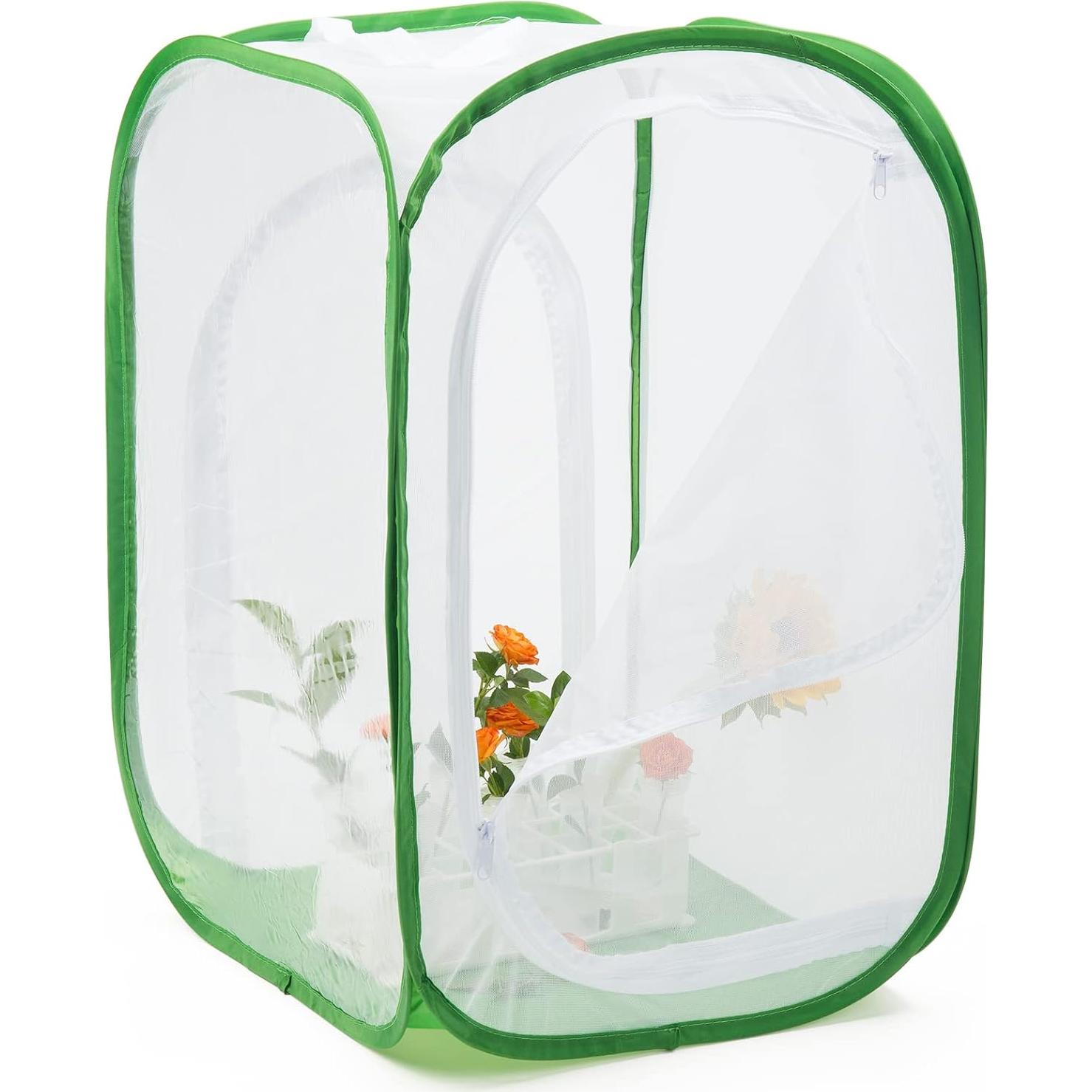 Jaula Hábitat para Mariposas Monarca Restcloud 39.9x39.9x61cm