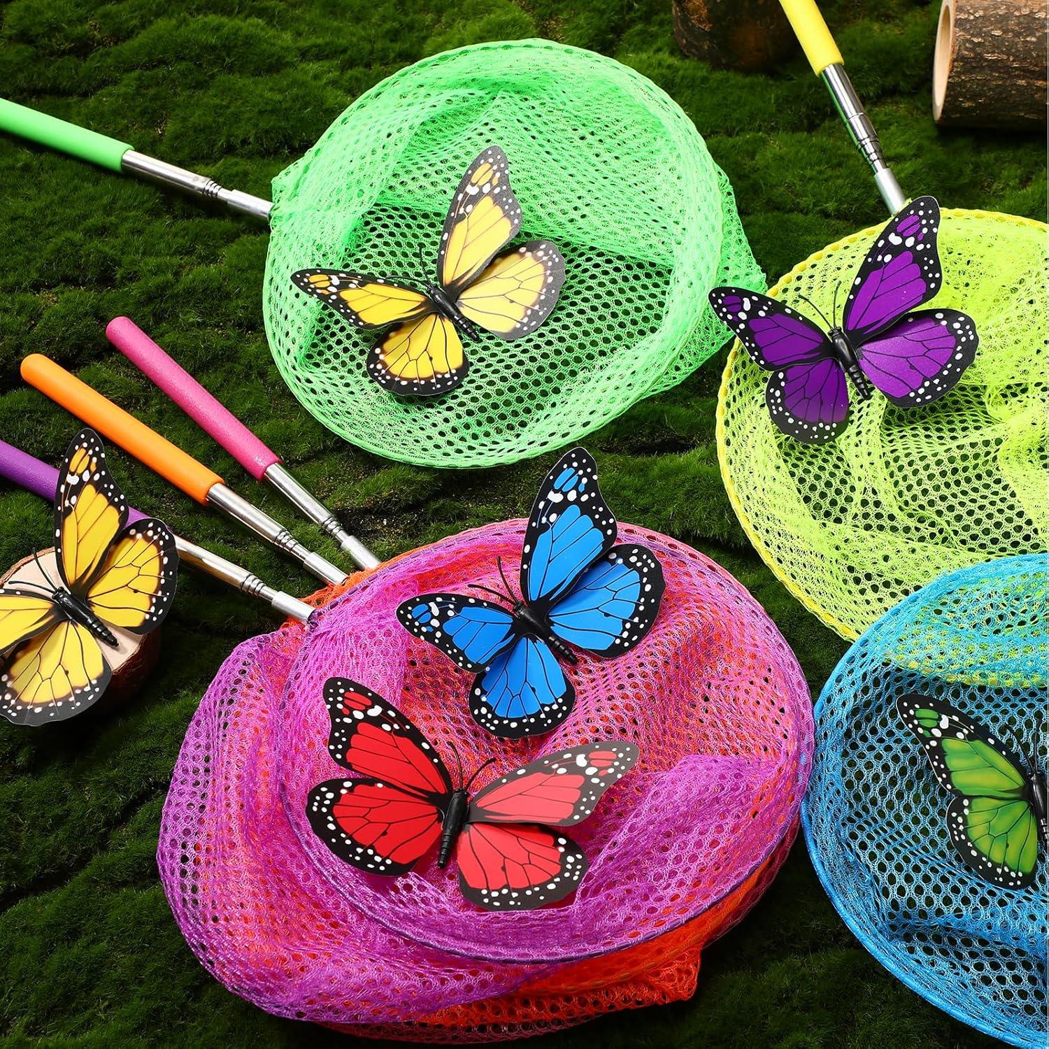24 Redes Telescópicas para Niños Sosation, 38-86 cm Coloridas