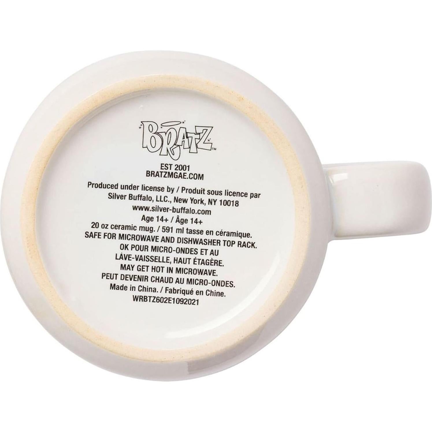 Taza Camper Cerámica Bratz Silver Buffalo 0.57 kg 20 oz