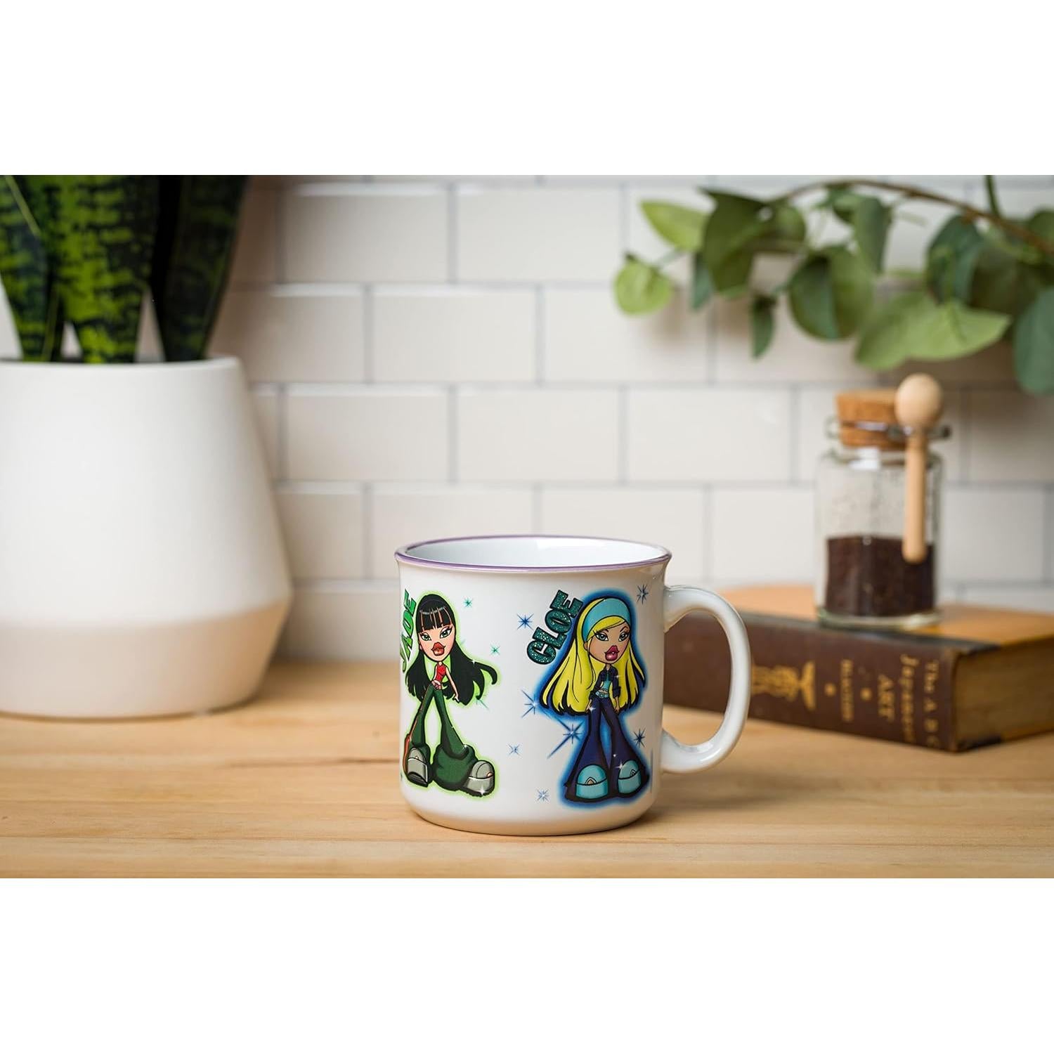 Taza Camper Cerámica Bratz Silver Buffalo 0.57 kg 20 oz