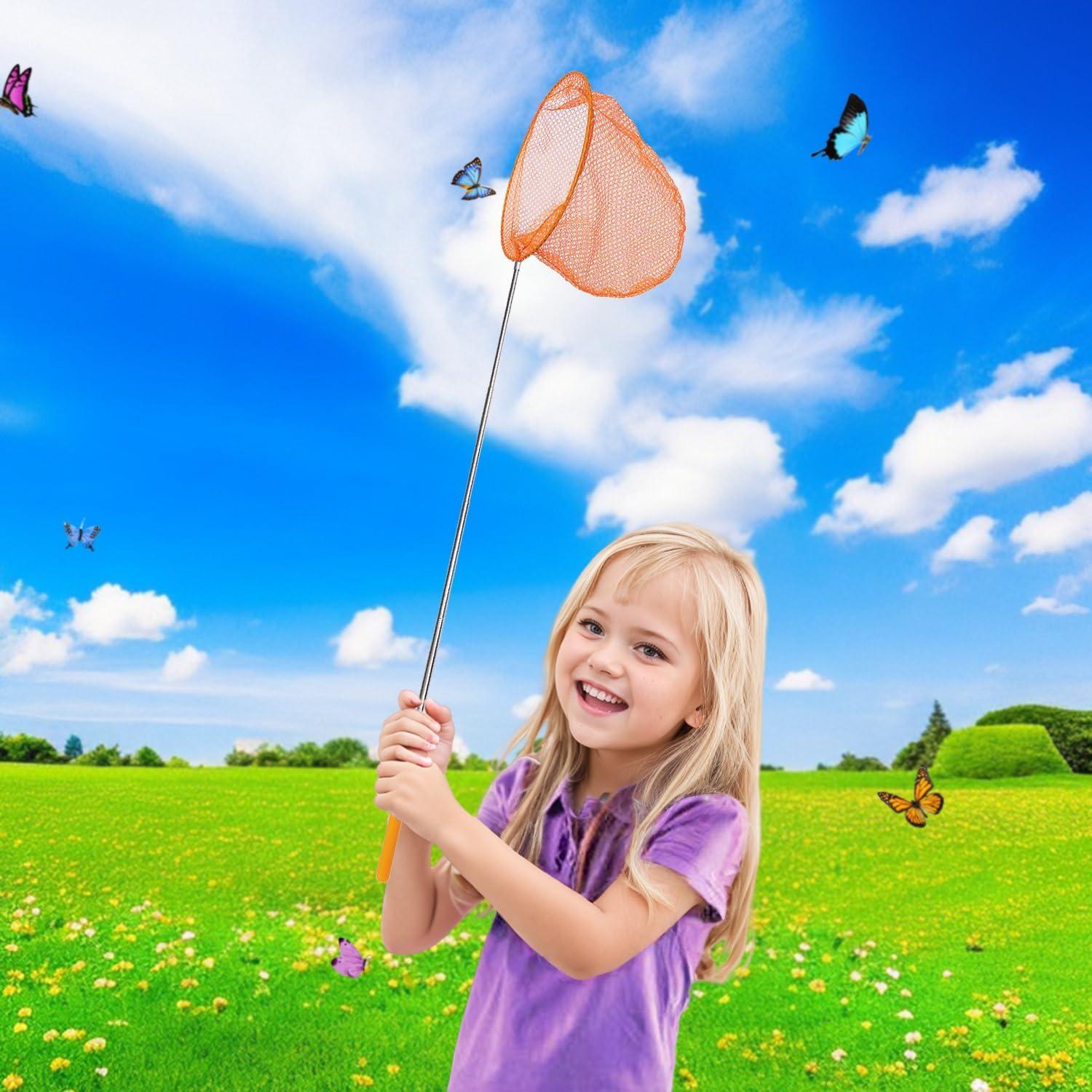 Paquete de 4 Redes Telescópicas para Insectos BAIDOON