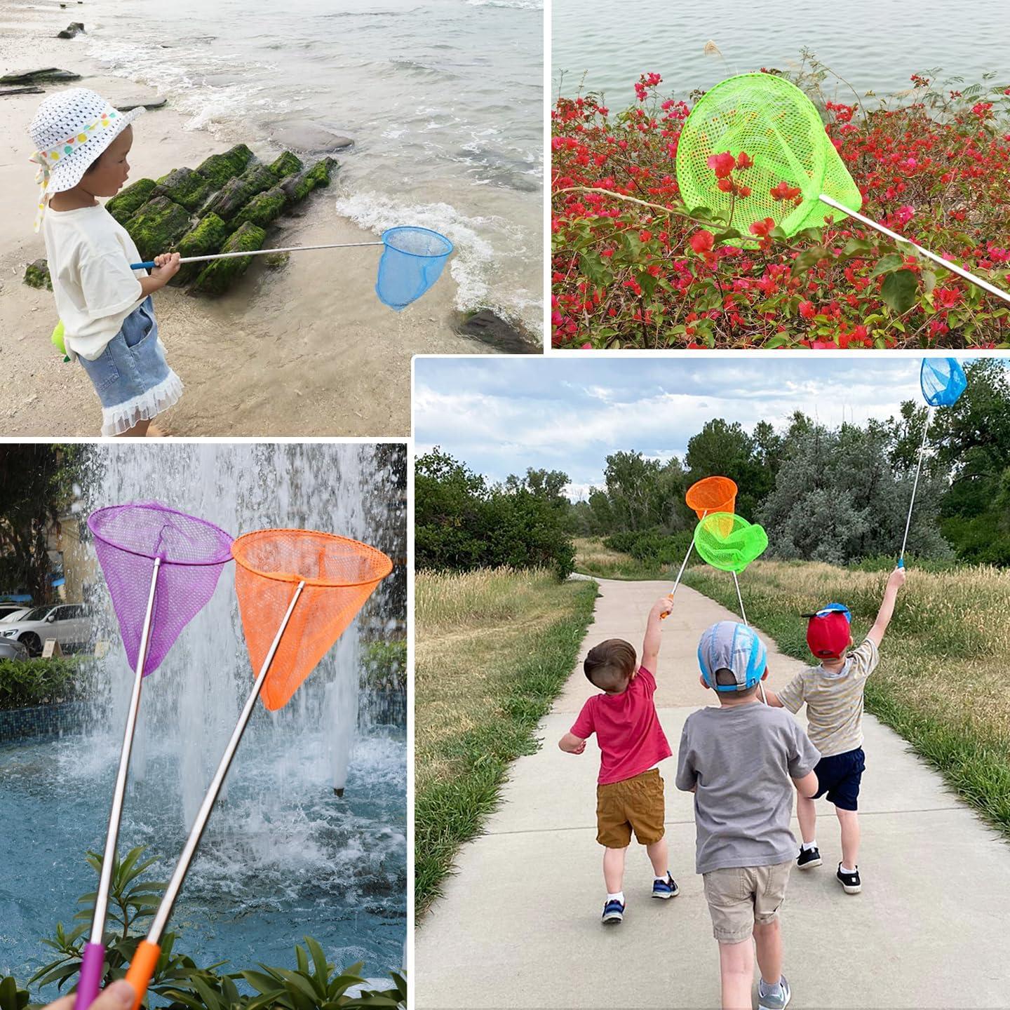 Paquete de 4 Redes Telescópicas para Insectos BAIDOON