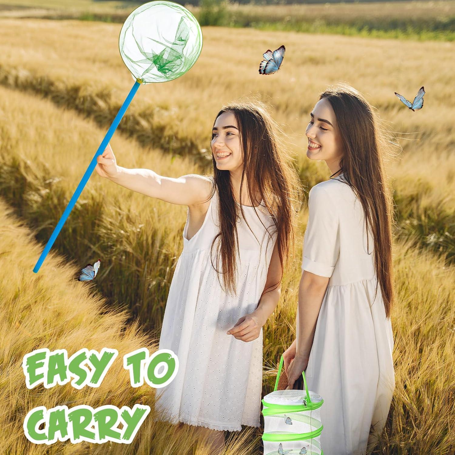 Jaula de Hábitat para Mariposas Sherr 4 Piezas 14x18 cm