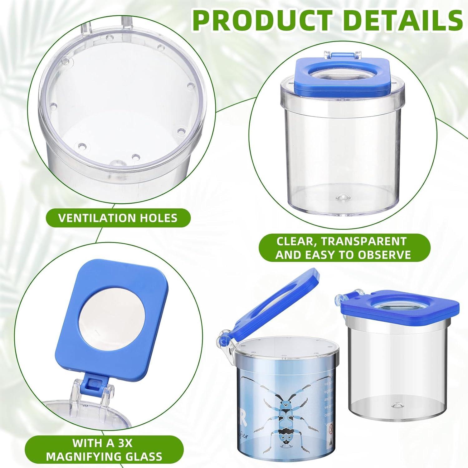 Kit de Observación de Insectos para Niños Halloscume - 4 Visores y Pinzas