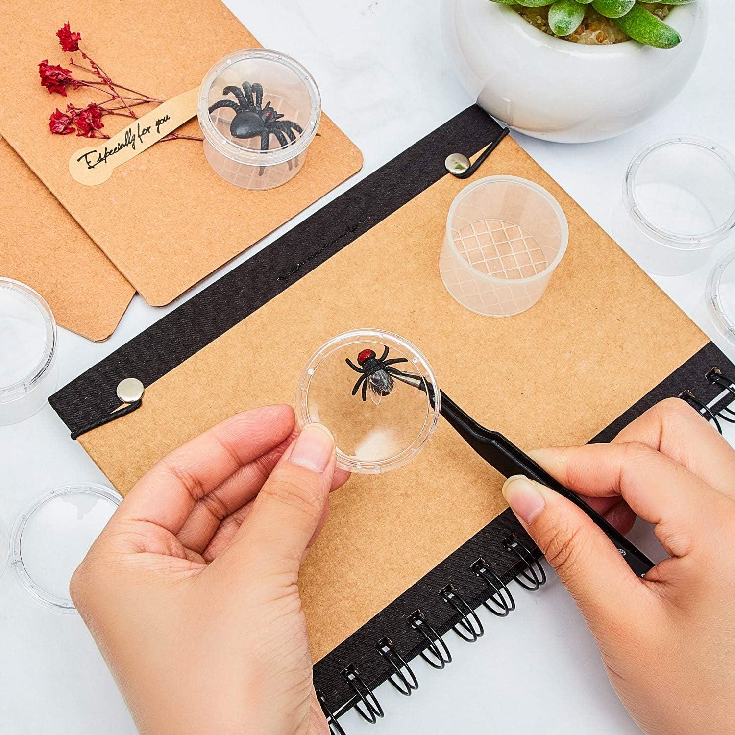 Contenedor de Insectos Thyle 60 Piezas con Lente de Aumento